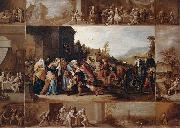 Frans Francken II The Parable of the Prodigal Son Sweden oil painting artist